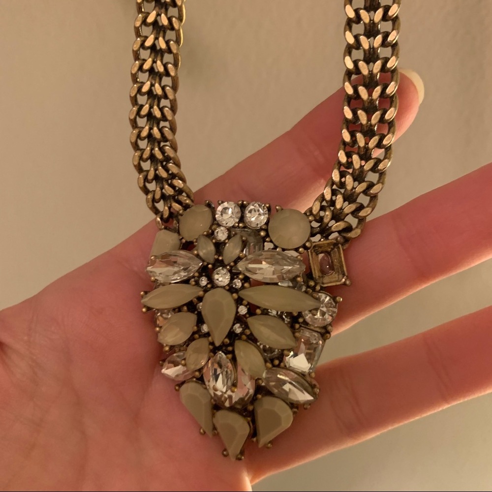 Statement Necklace w Jewels by J.Crew